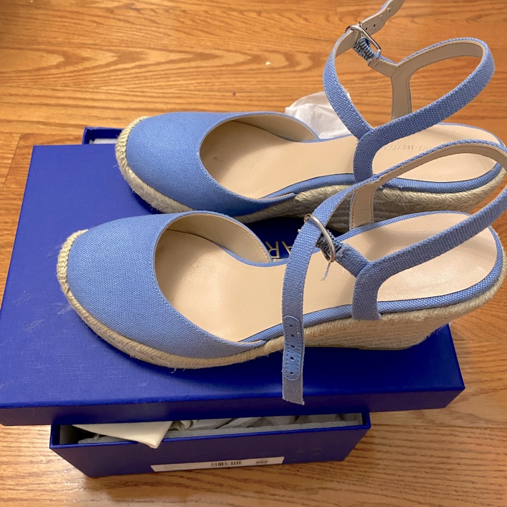 Stuart Weitzman Mykonos Espadrille Wedge